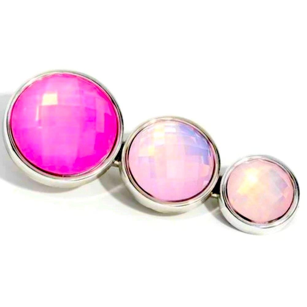 🩷⚪️🩷 “PRISTINELY PRISMATIC” PINK HAIR CLIP❗️ FOR LADIES OR KIDS❗️ BEAUTIFUL❗️